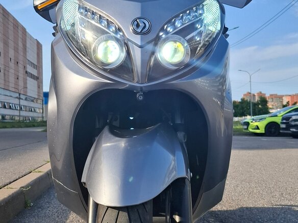 2013 Sym Maxsym 400, серый, 299000 рублей - вид 7