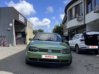 1999 Volkswagen Golf IV, зелёный, 450000 рублей, вид 1