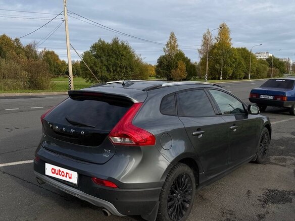 2013 Volvo V40 Cross Country I, серый, 1250000 рублей - вид 2