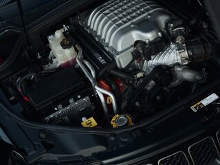 2019 Jeep Grand Cherokee Trackhawk IV (WK2) Рестайлинг, чёрный, 13000000 рублей, вид 3