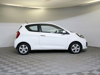 2013 Kia Picanto II, белый, 645000 рублей, вид 4