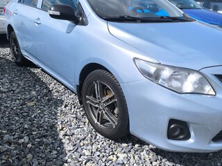2011 Toyota Corolla X (E140, E150) Рестайлинг, голубой, 650000 рублей, вид 3