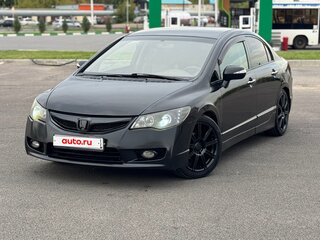 2009 Honda Civic Hybrid VIII Рестайлинг, чёрный, 429000 рублей, вид 1