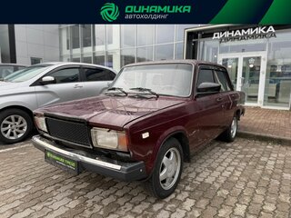 2007 Lada (ВАЗ) 2107, красный, 185000 рублей, вид 1