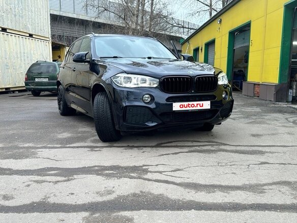 2016 BMW X5 M50d III (F15), синий, 3490000 рублей
