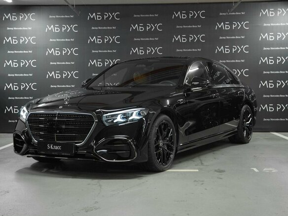 2026 Mercedes-Benz S-Класс 580 Long 4MATIC VII (W223) Рестайлинг, чёрный, 34770000 рублей