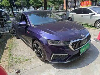 2022 Skoda Octavia IV (A8), синий, 1450110 рублей, вид 4
