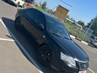 2008 Hyundai Sonata V (NF) Рестайлинг, чёрный, 420000 рублей, вид 2