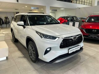 2026 Toyota Highlander IV (XU70), белый, 6100000 рублей, вид 3