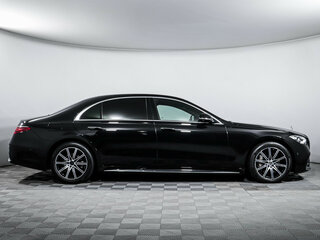 2021 Mercedes-Benz S-Класс 450 4MATIC VII (W223), чёрный, 6890000 рублей, вид 4