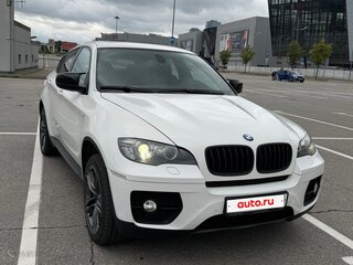 2009 BMW X6 35i 6-speed I (E71), белый, 1850000 рублей, вид 2