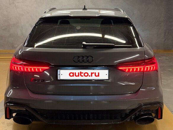 2021 Audi RS 6 IV (C8), серый - вид 6