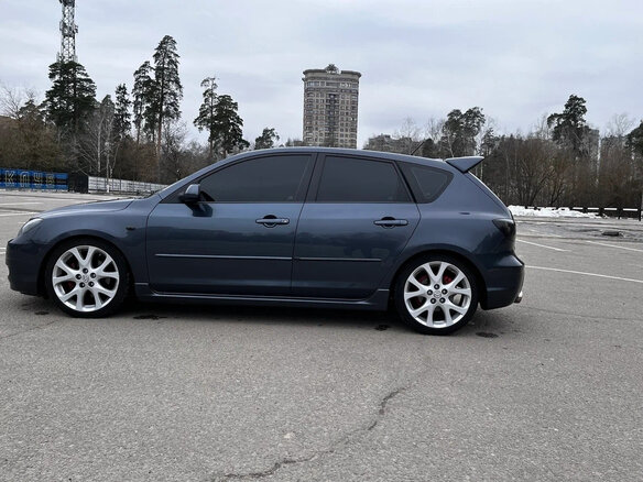 2008 Mazda 3 I (BK) Рестайлинг, серый, 1050000 рублей - вид 6