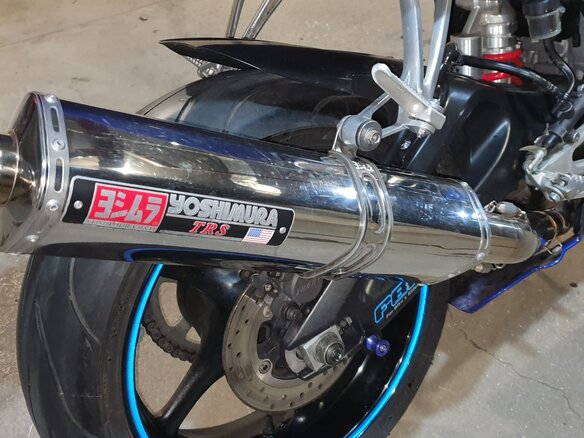 2005 Yamaha YZF-R6, синий, 540000 рублей - вид 9