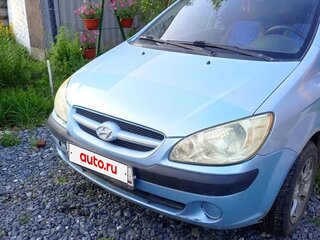 2007 Hyundai Getz I Рестайлинг, голубой, 220000 рублей, вид 2