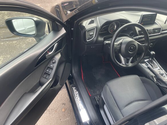 2014 Mazda 3 III (BM), чёрный, 1400000 рублей - вид 9