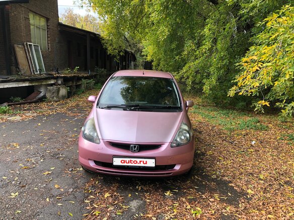 2002 Honda Fit I, розовый, 360000 рублей - вид 1