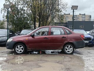 2013 Lada (ВАЗ) Granta I, красный, 189000 рублей, вид 4