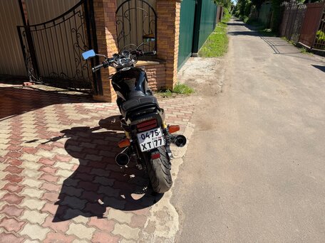 1995 Yamaha XJR1200, чёрный, 380000 рублей, вид 4