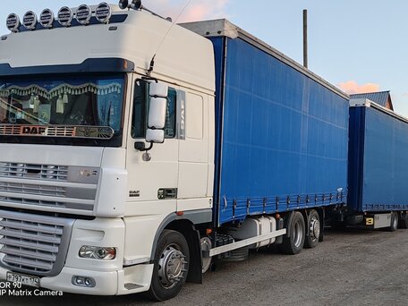 2004 DAF 95XF, белый, 5700000 рублей, вид 1