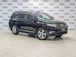 2010 Toyota Highlander II (XU40) Рестайлинг, чёрный, 1849000 рублей, вид 3