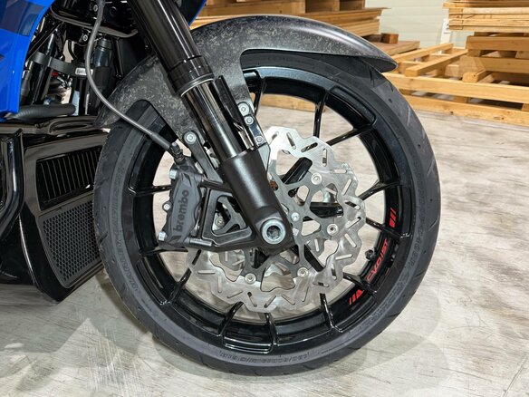 2026 Harley-Davidson CVO Road Glide, синий - вид 29