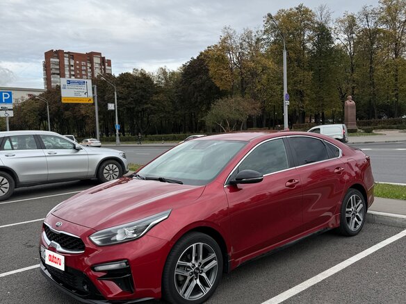 2019 Kia Cerato IV, красный, 1750000 рублей