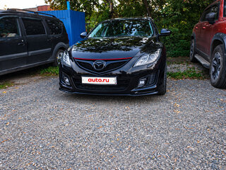 2008 Mazda 6 II (GH), чёрный, 850000 рублей, вид 4