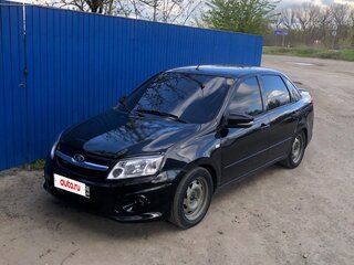2014 Lada (ВАЗ) Granta Sport I, чёрный, 400000 рублей, вид 1