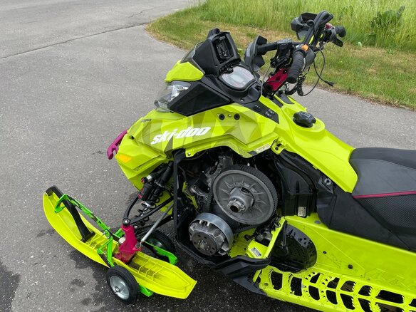 2014 BRP Ski-Doo Freeride, зелёный, 840000 рублей - вид 12