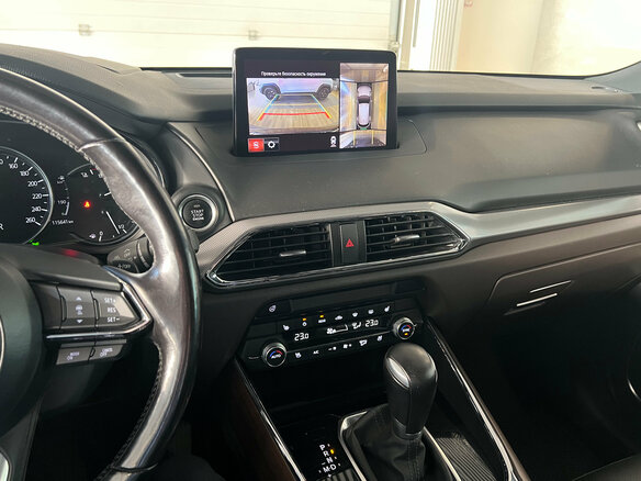2022 Mazda CX-9 II Рестайлинг, чёрный, 3890000 рублей - вид 8