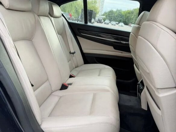 2008 BMW 7 серии 750i V (F01/F02/F04), синий - вид 12