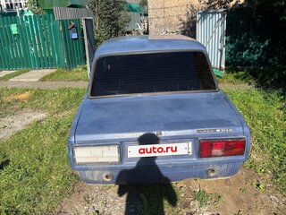 2006 Lada (ВАЗ) 2107, синий, 100000 рублей, вид 2
