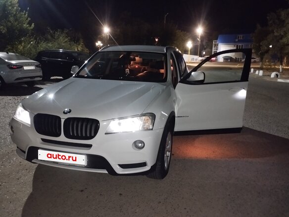 2011 BMW X3 20d xDrive II (F25), белый, 1850000 рублей - вид 1