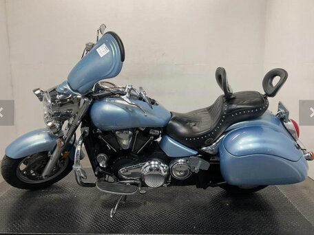 2004 Kawasaki VN2000 Vulcan, синий, 640000 рублей, вид 3