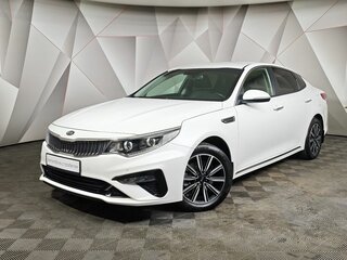2019 Kia Optima IV Рестайлинг, белый, 1897000 рублей, вид 1