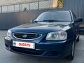 2010 Hyundai Accent ТагАЗ II, синий, 395000 рублей