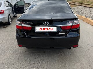 2013 Toyota Camry VII (XV50), чёрный, 1860000 рублей, вид 2