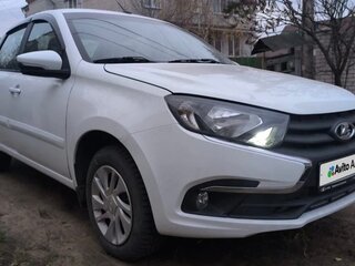 2019 Lada (ВАЗ) Granta I Рестайлинг, белый, 470000 рублей, вид 4