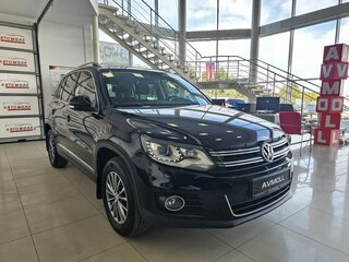 2013 Volkswagen Tiguan I Рестайлинг, чёрный, 1449000 рублей, вид 4