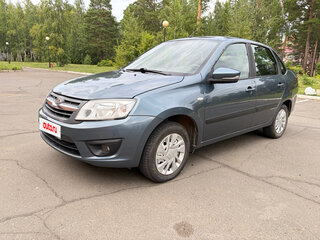 2015 Lada (ВАЗ) Granta I, серый, 550000 рублей, вид 1