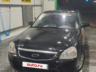 2008 Lada (ВАЗ) Priora I, чёрный, 180000 рублей, вид 1