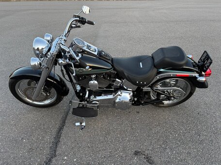 2007 Harley-Davidson Fat Boy, чёрный, 840000 рублей, вид 5