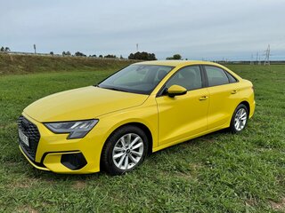 2021 Audi A3 30 TFSI IV (8Y), жёлтый, 1985000 рублей, вид 1