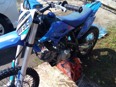 2023 Wels CRF 140, синий, 55000 рублей, вид 2