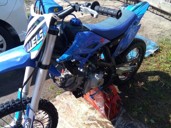 2023 Wels CRF 140, синий, 55000 рублей - вид 1