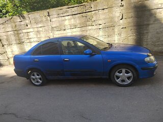 2002 Nissan Almera II (N16), синий, 145000 рублей, вид 2