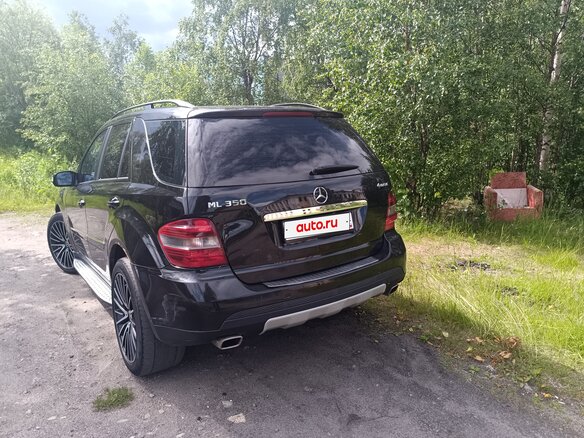 2007 Mercedes-Benz M-Класс 350 II (W164), чёрный, 850000 рублей - вид 3