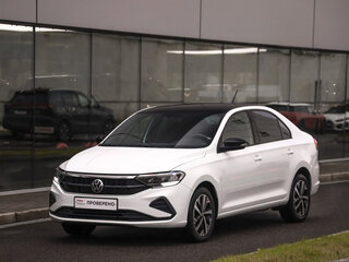 2021 Volkswagen Polo VI, белый, 1849000 рублей, вид 3