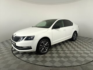 2017 Skoda Octavia III (A7) Рестайлинг, белый, 1500000 рублей, вид 1